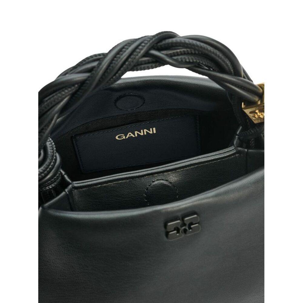 Ganni Women Black Ganni Bou Bag - Picture 7 of 7